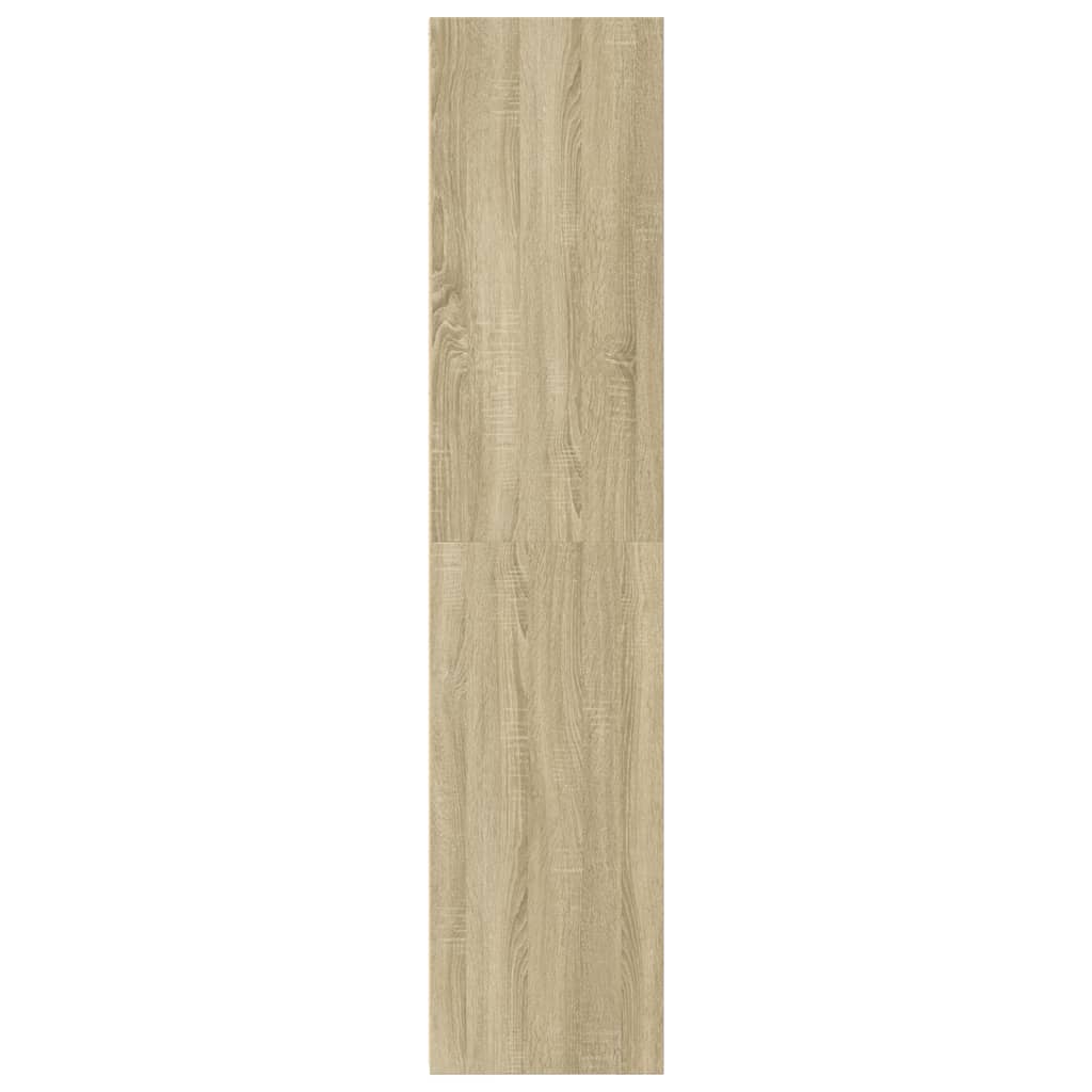 reol 30x41x185 cm konstrueret træ sonoma-eg