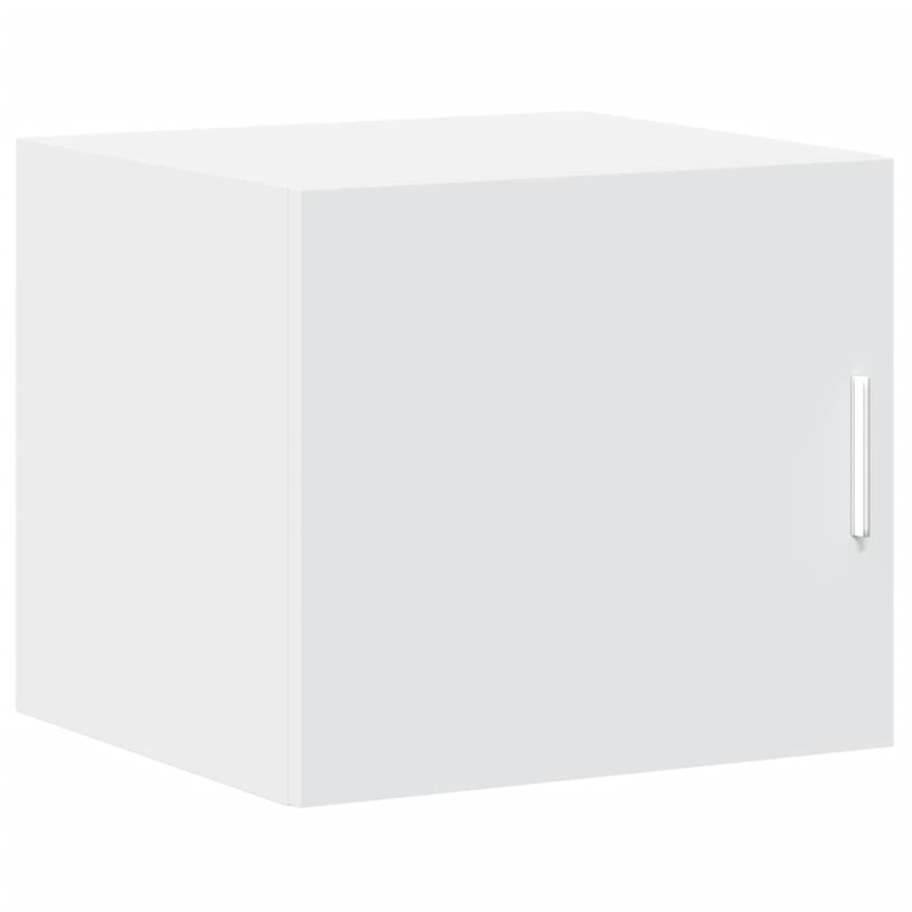 skab 45x42,5x225 cm smalt konstrueret træ hvid