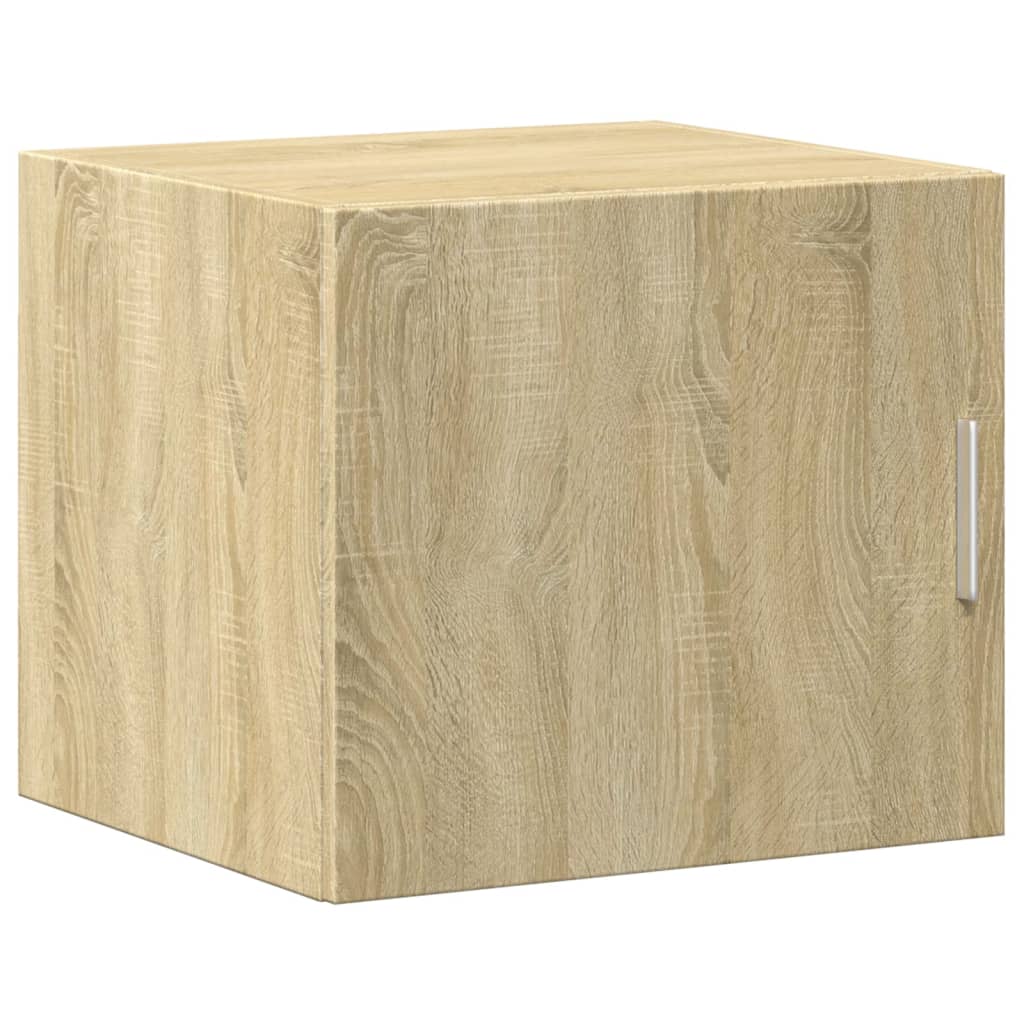 skab 45x42,5x225 cm smalt konstrueret træ sonoma-eg