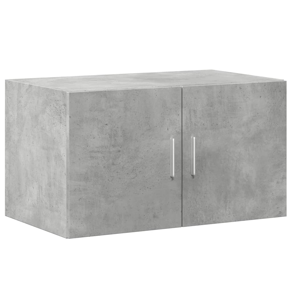 skab 70x42,5x225 cm smalt konstrueret træ betongrå