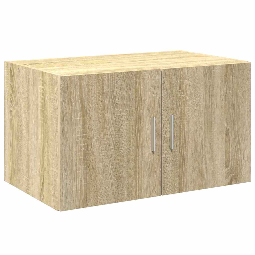 skab 70x42,5x225 cm konstrueret træ sonoma-eg