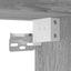 skab 80x42,5x225 cm konstrueret træ grå sonoma-eg