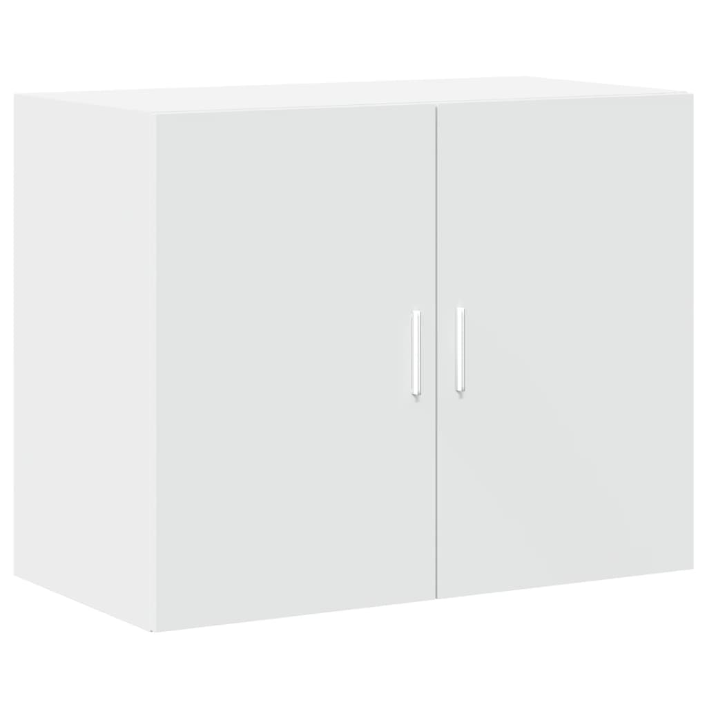 skab 80x42,5x249 cm konstrueret træ hvid