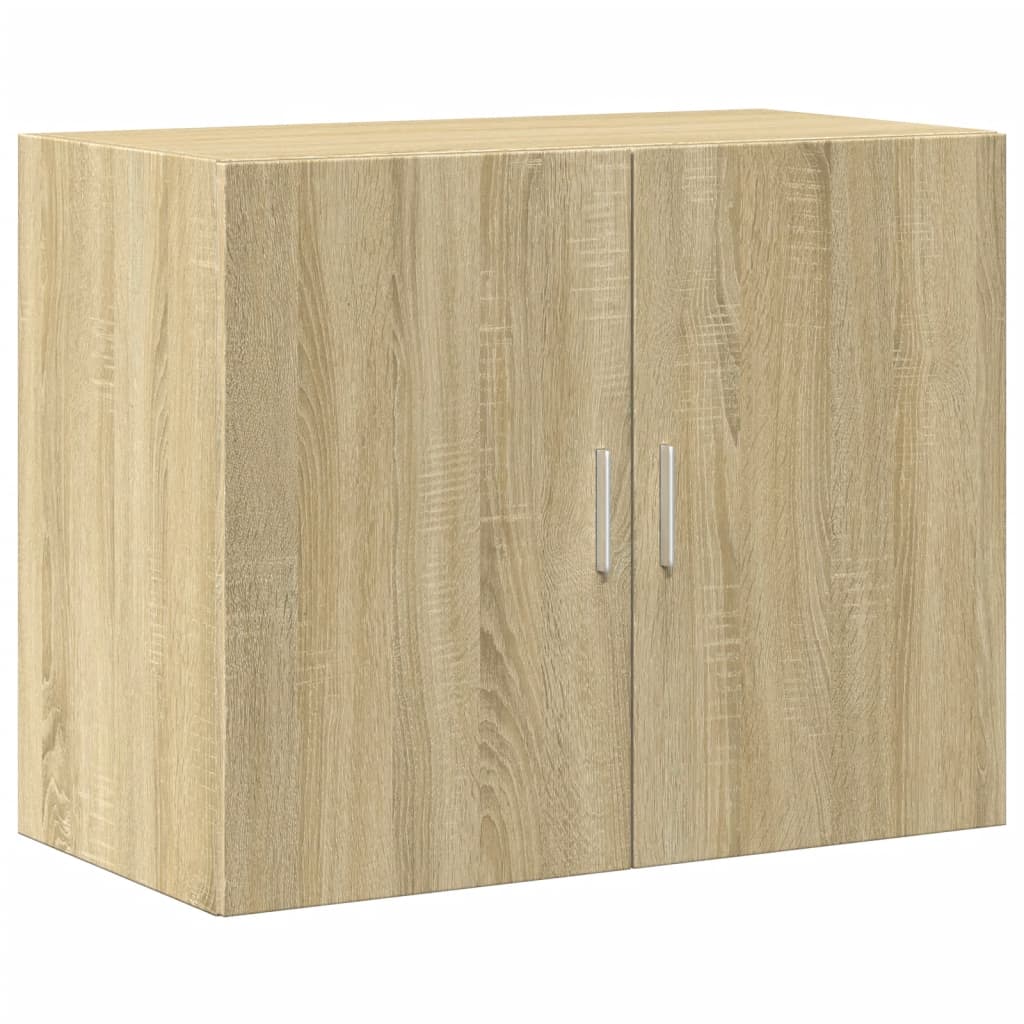 skab 80x42,5x249 cm konstrueret træ sonoma-eg