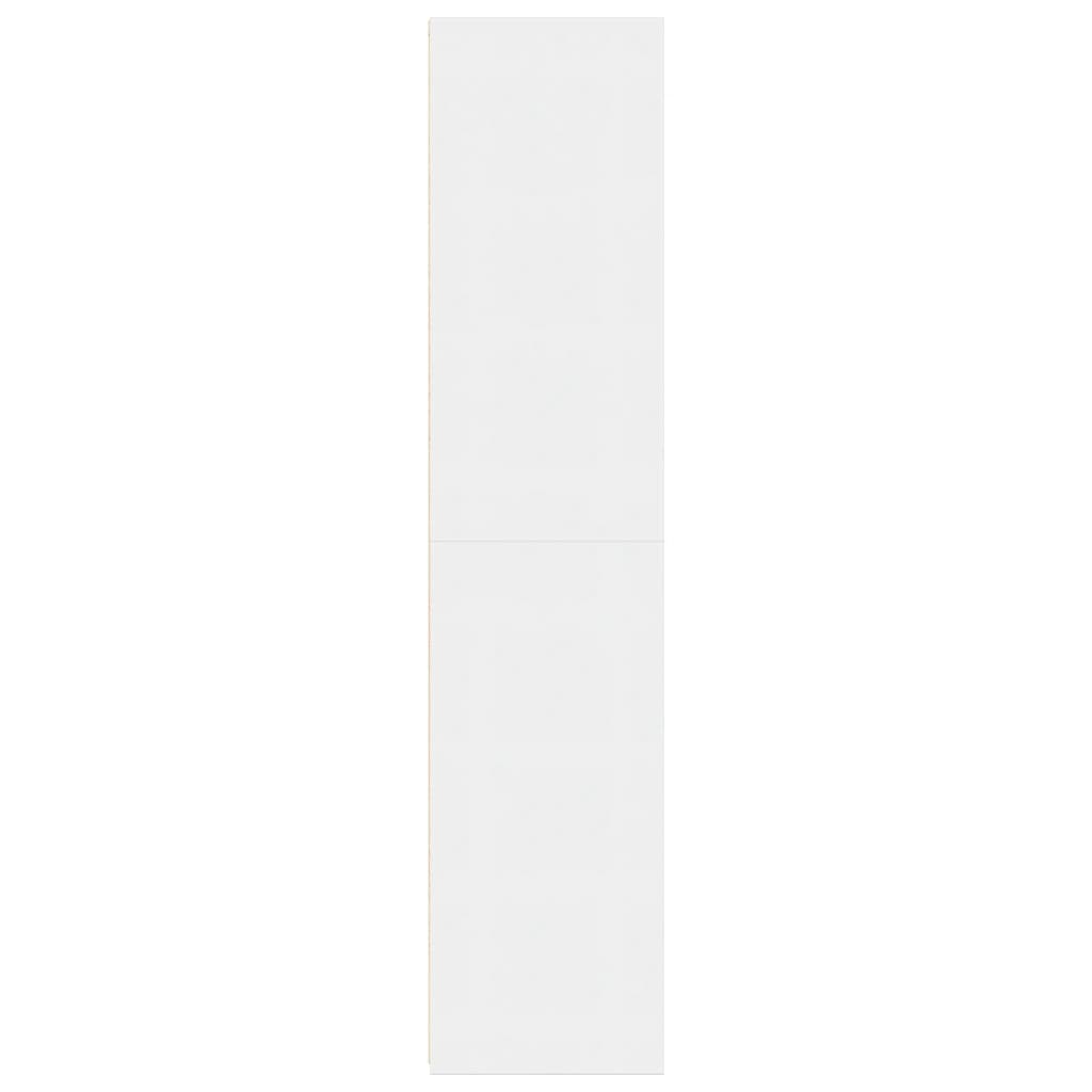 højskab 50x41x185 cm konstrueret træ hvid