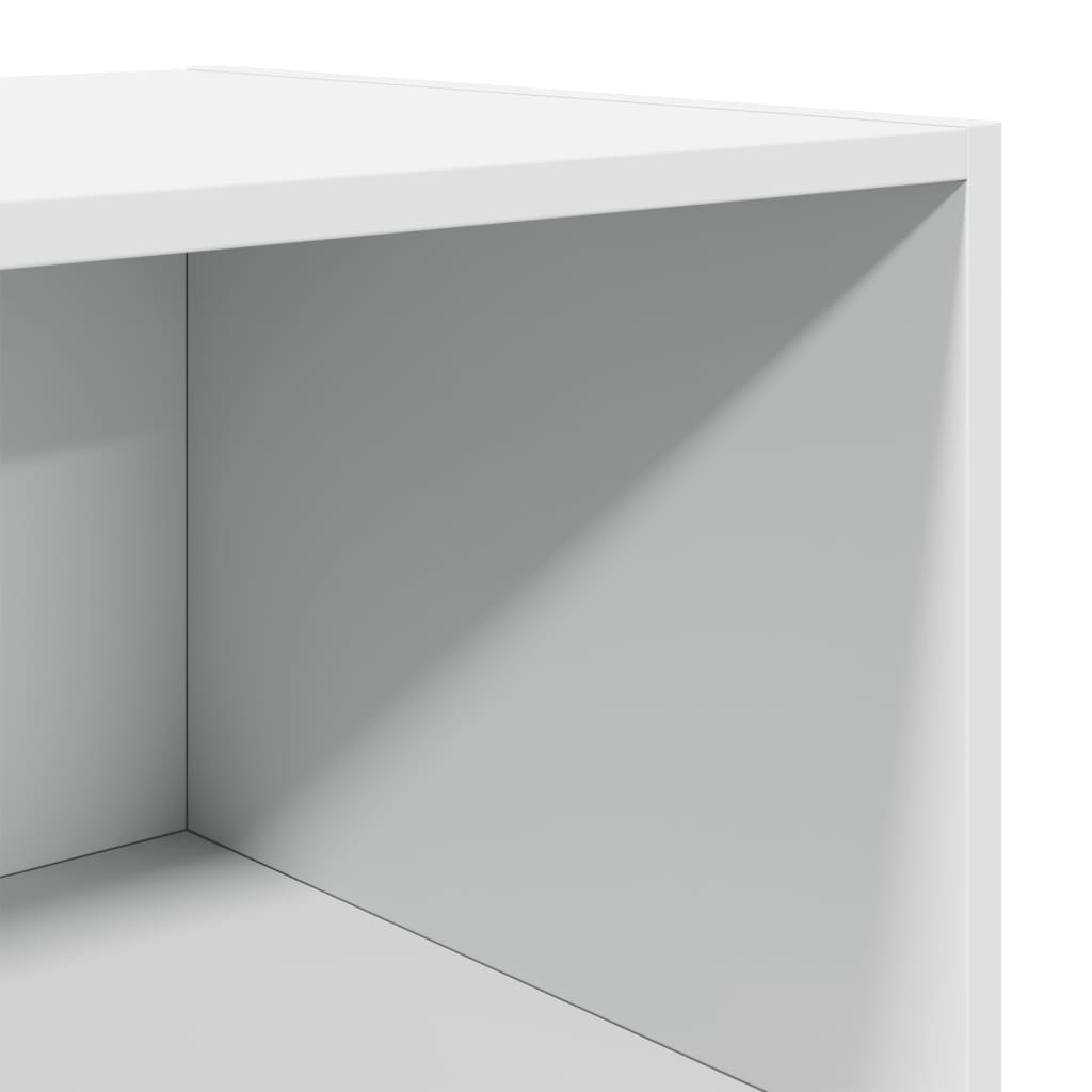 højskab 50x41x185 cm konstrueret træ hvid