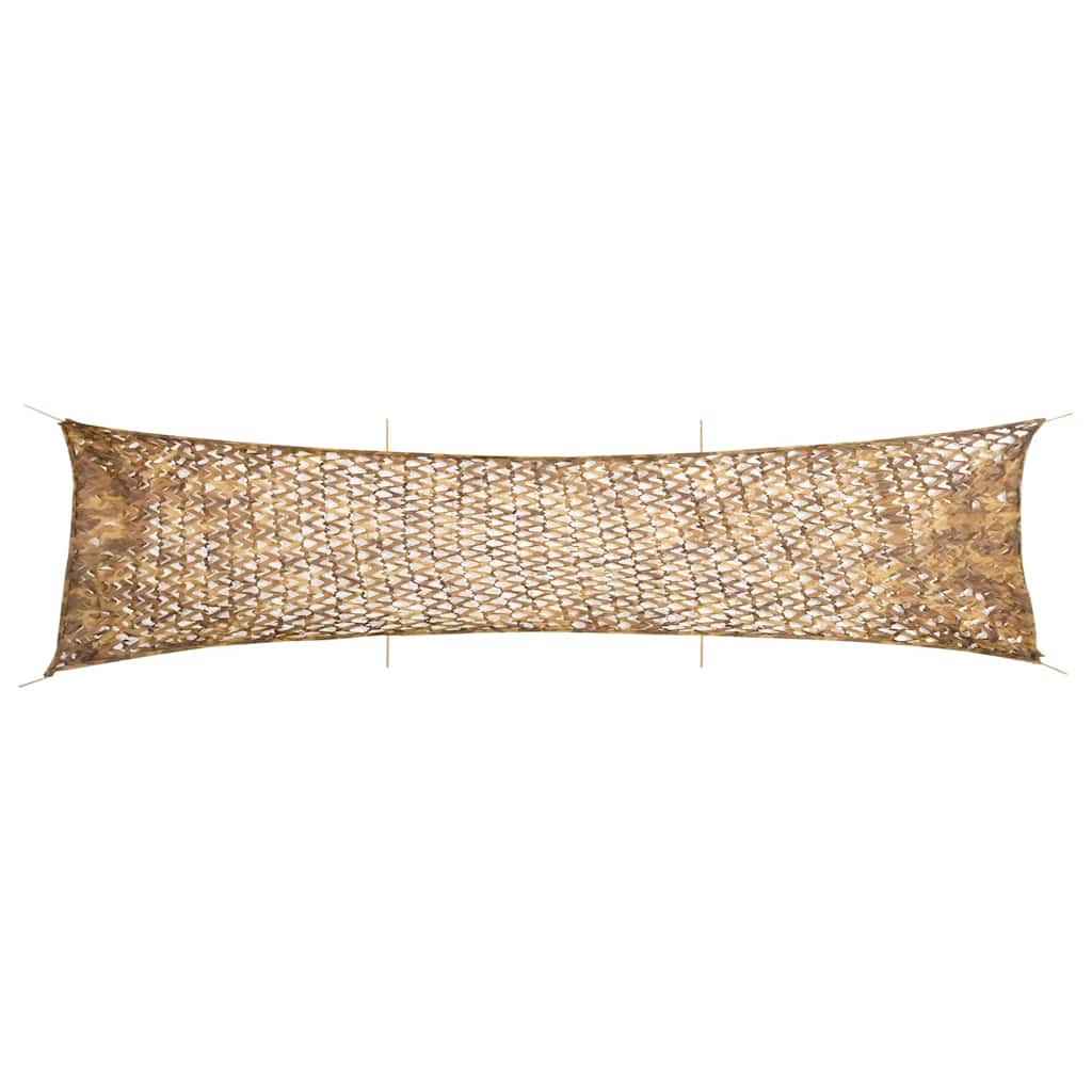 camouflagenet 613x138 cm med opbevaringspose sandfarvet
