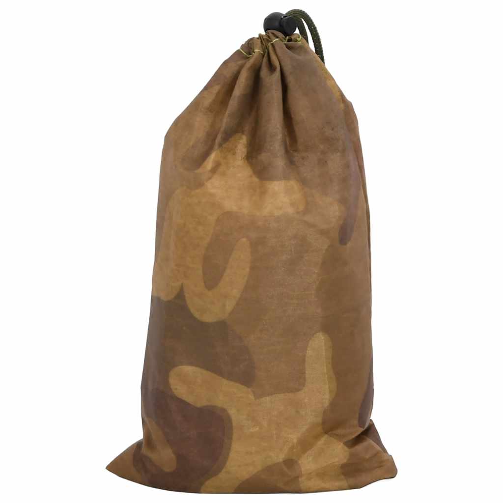 camouflagenet 613x138 cm med opbevaringspose sandfarvet