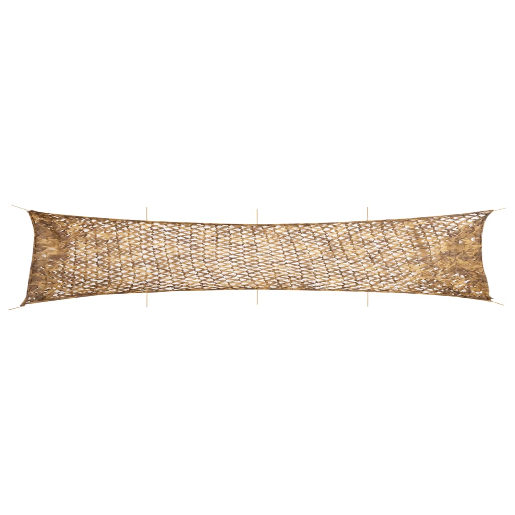 camouflagenet 312x140 cm med opbevaringspose sandfarvet