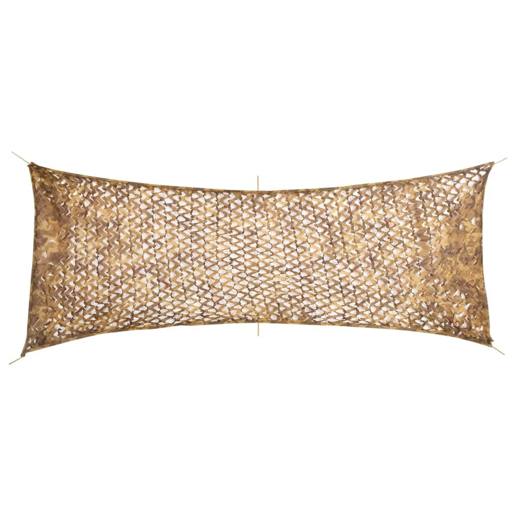 camouflagenet 525x205 cm med opbevaringspose sandfarvet