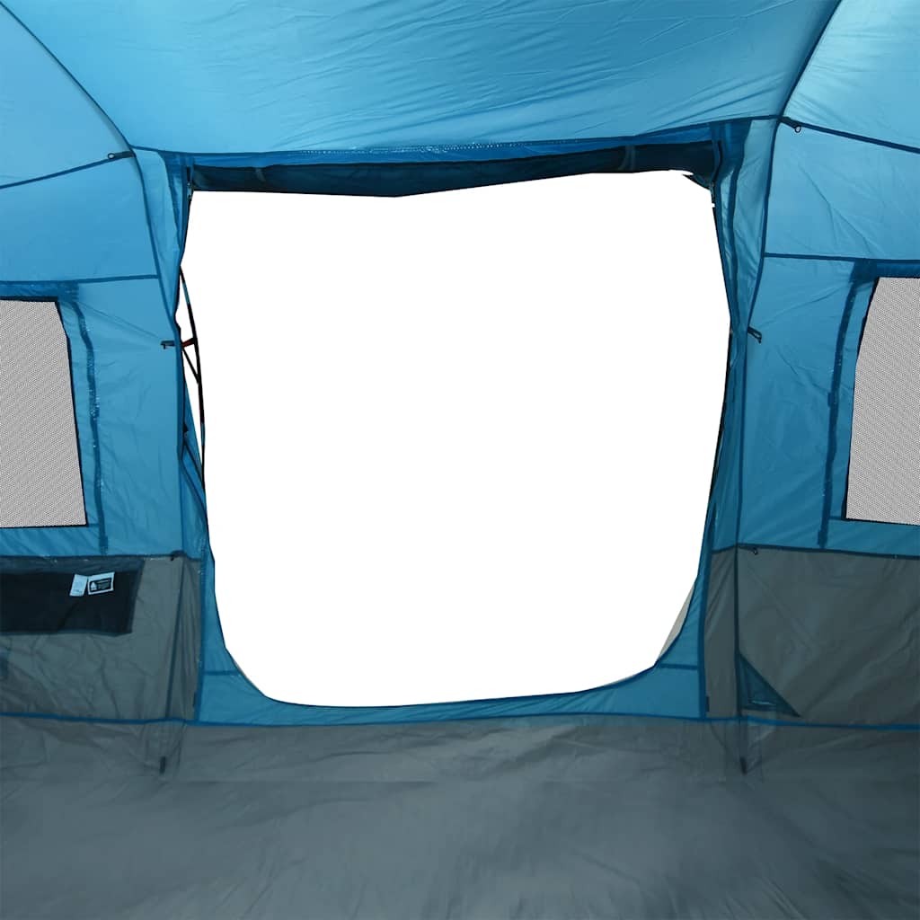 4-personers campingtelt vandtæt blå