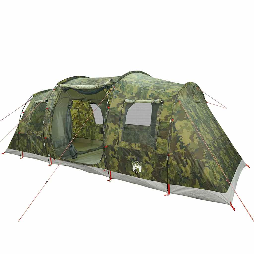 4-personers campingtelt vandtæt camouflage