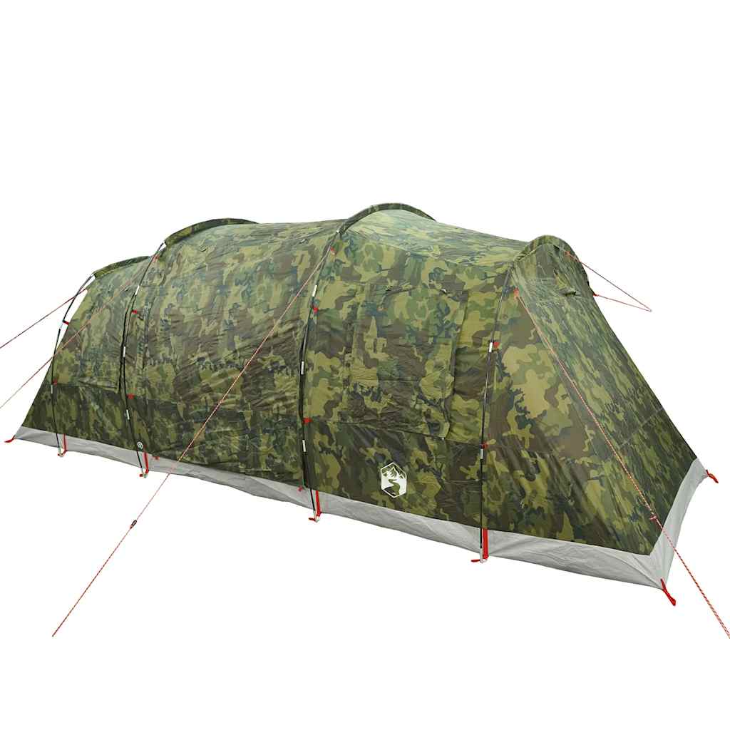4-personers campingtelt vandtæt camouflage