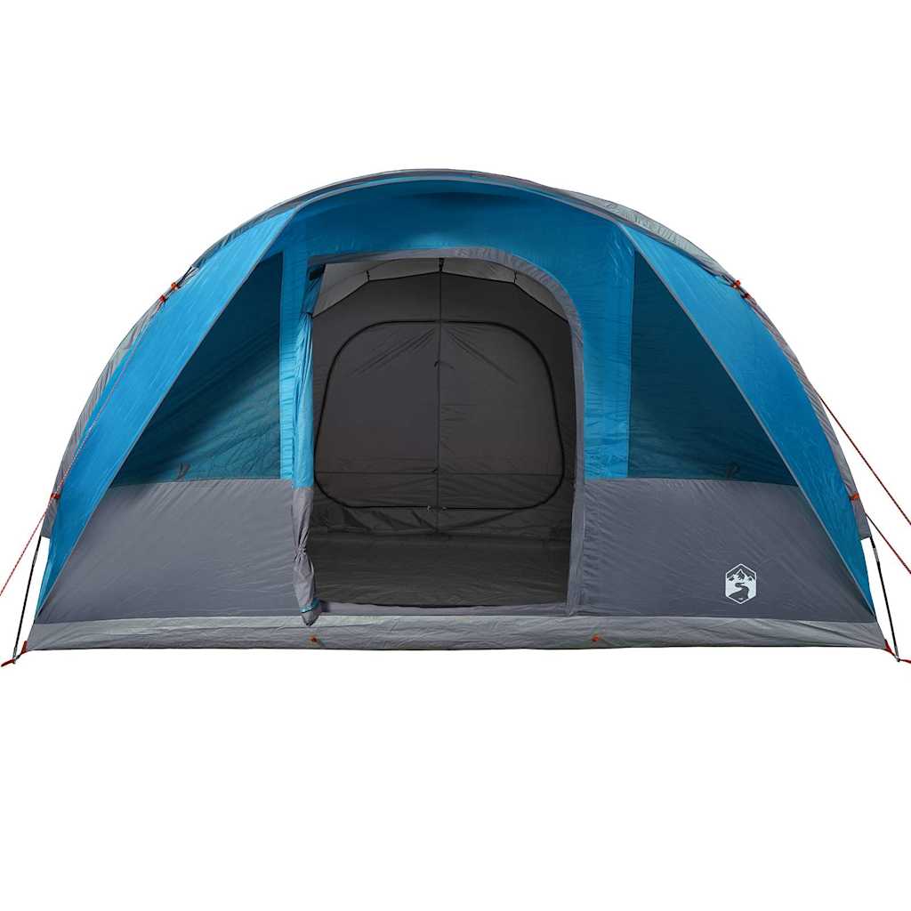 5-personers campingtelt vandtæt blå