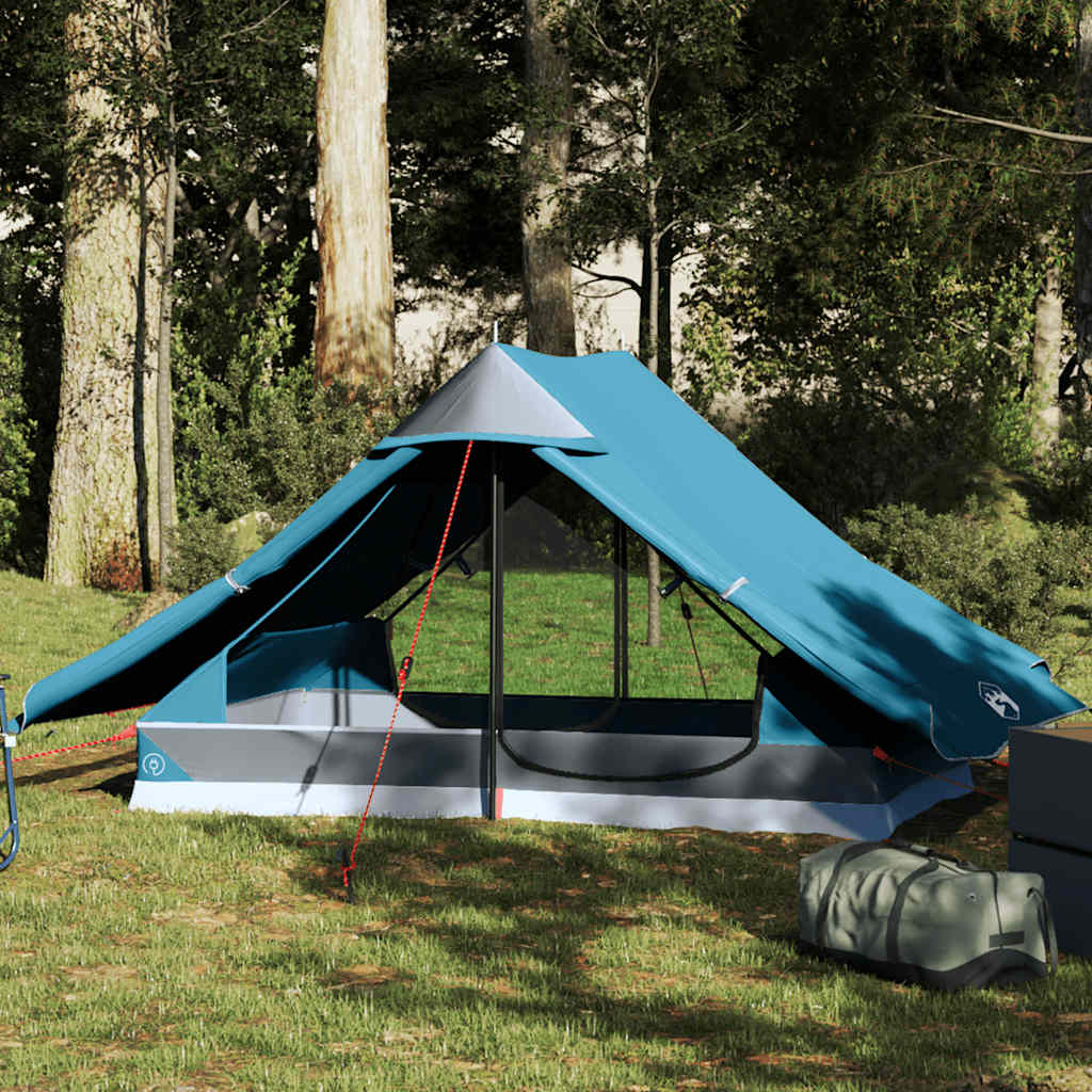 2-personers campingtelt - vandafvisende blå