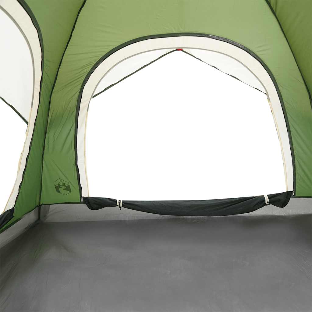 4-personers campingtelt vandtæt grøn