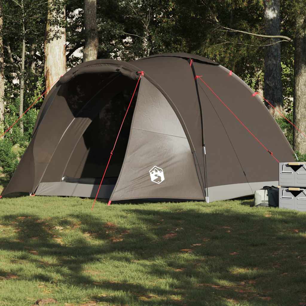 2-personers fisketelt - vandafvisende campingtelt, brun