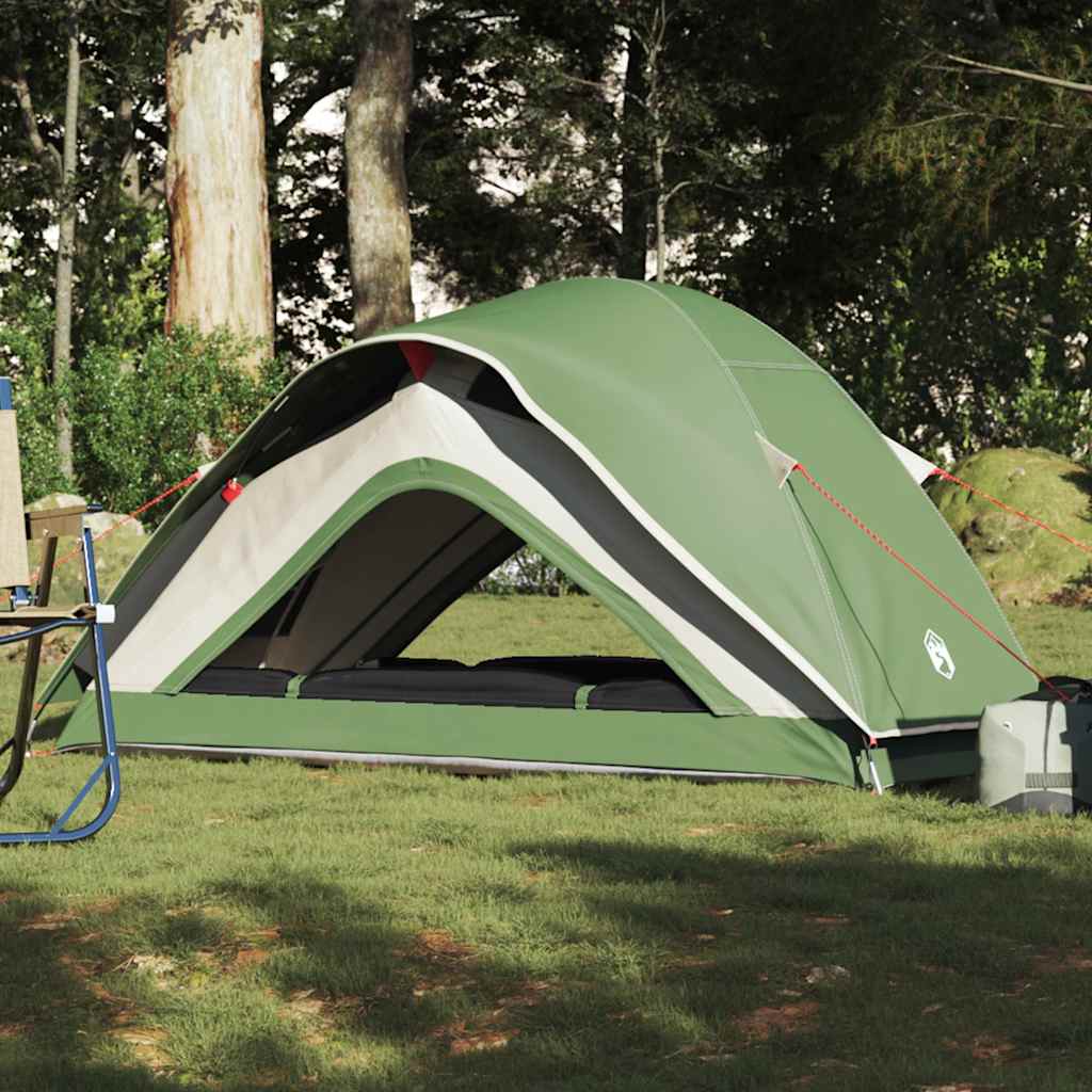 1-personers campingtelt vandtæt grøn