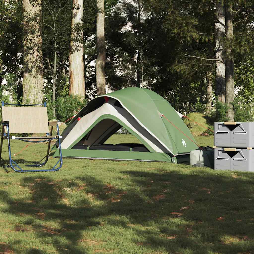1-personers campingtelt - vandafvisende grøn, letvægtstelt