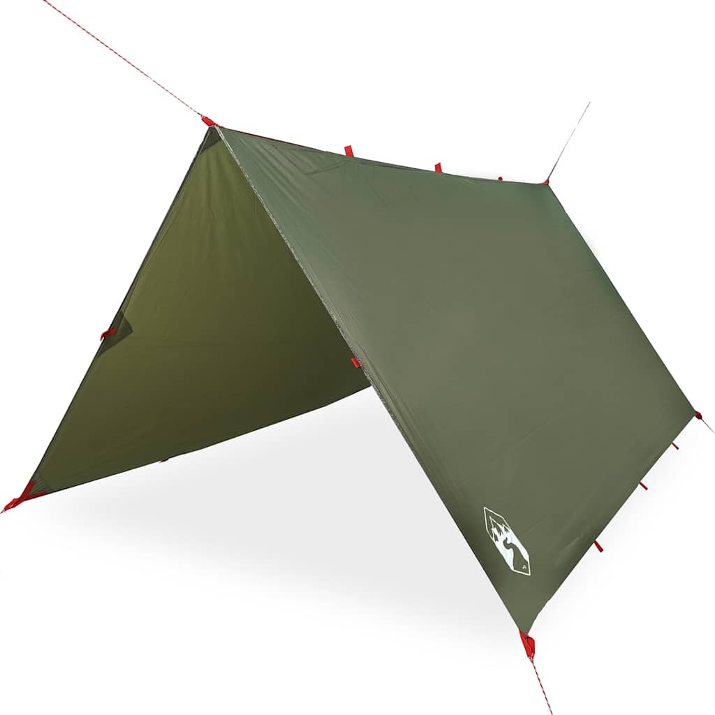 tarp 306x306 cm vandtæt olivengrøn