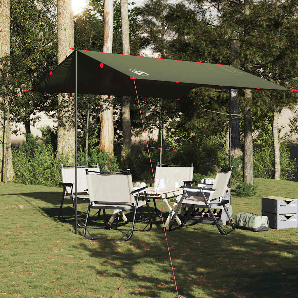 tarp 306x306 cm vandtæt olivengrøn