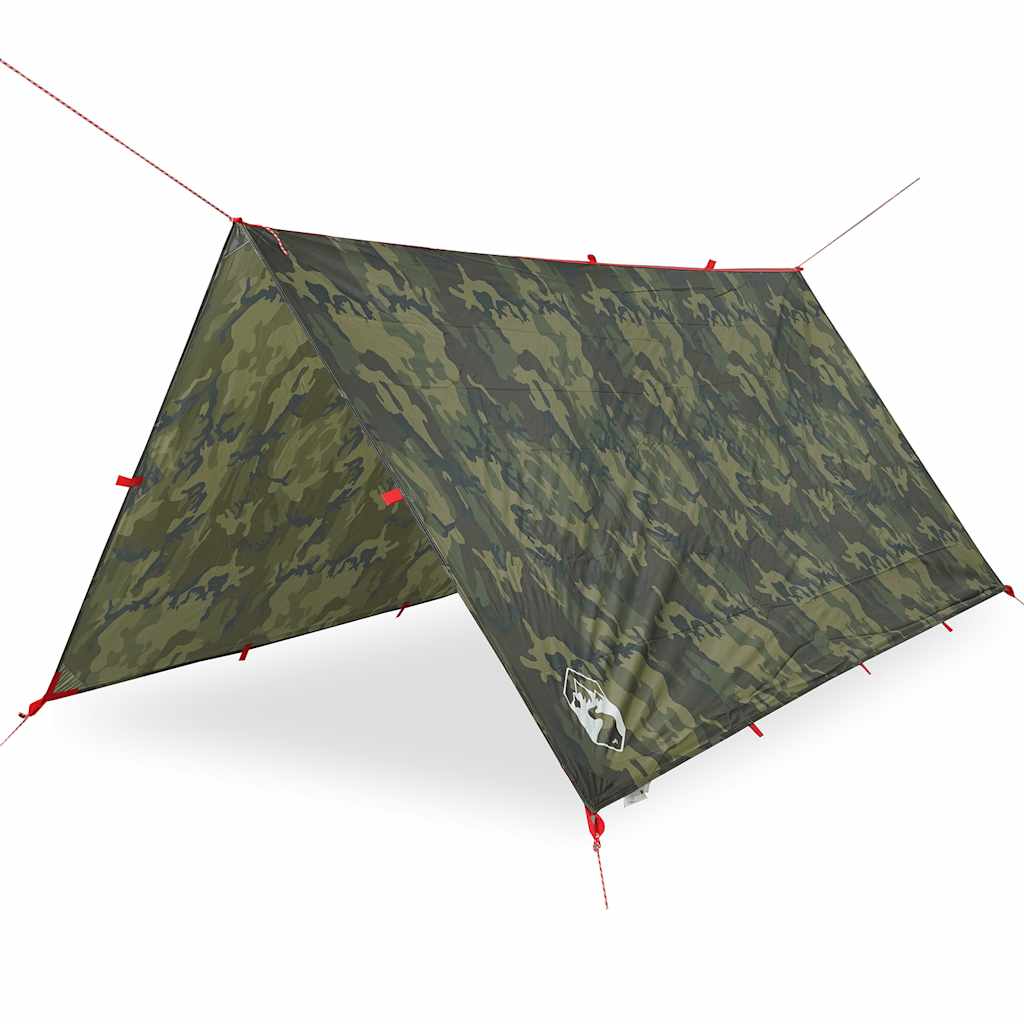 tarp 306x306 cm vandtæt camouflage