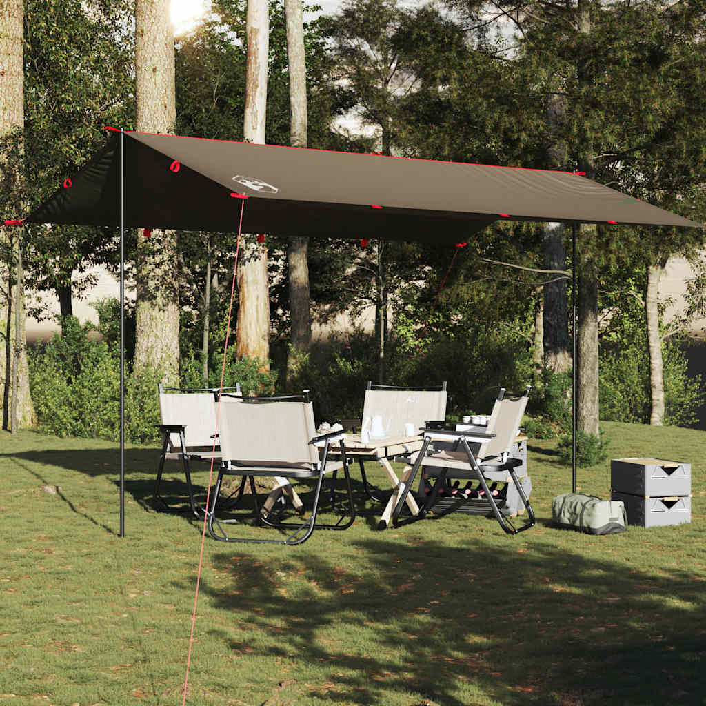 tarp 506x306 cm vandtæt brun