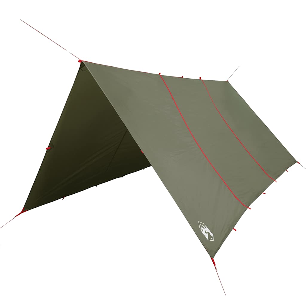 tarp 451x420 cm vandtæt olivengrøn