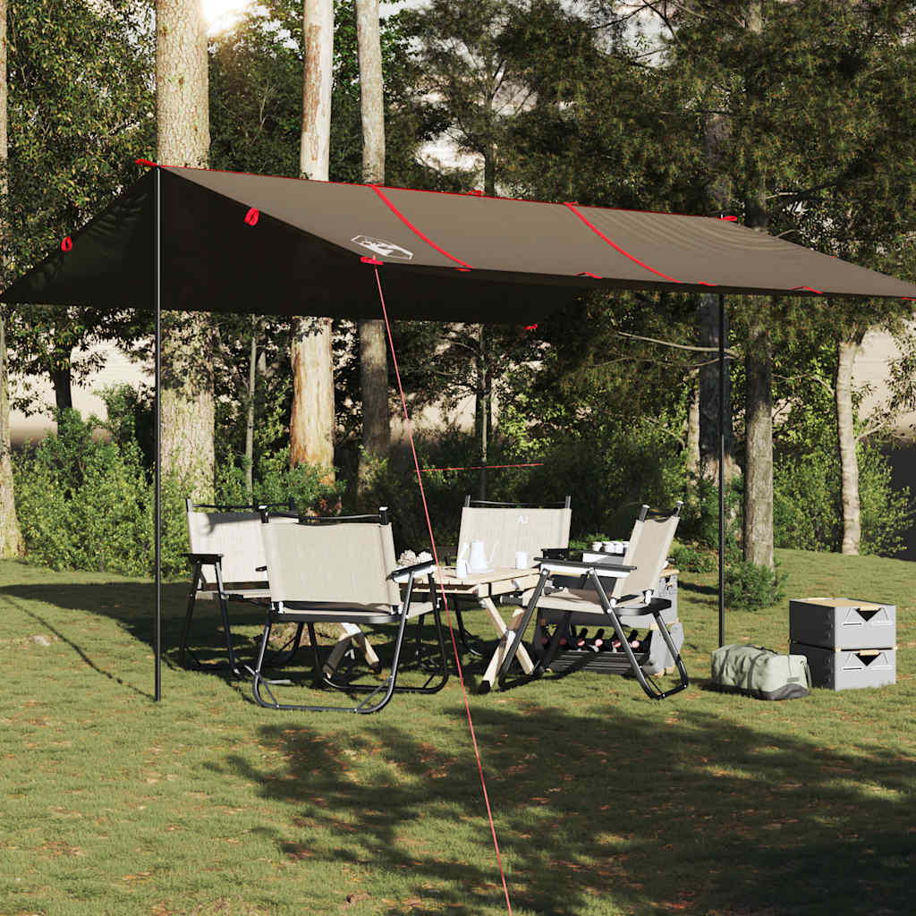 tarp 451x420 cm vandtæt brun
