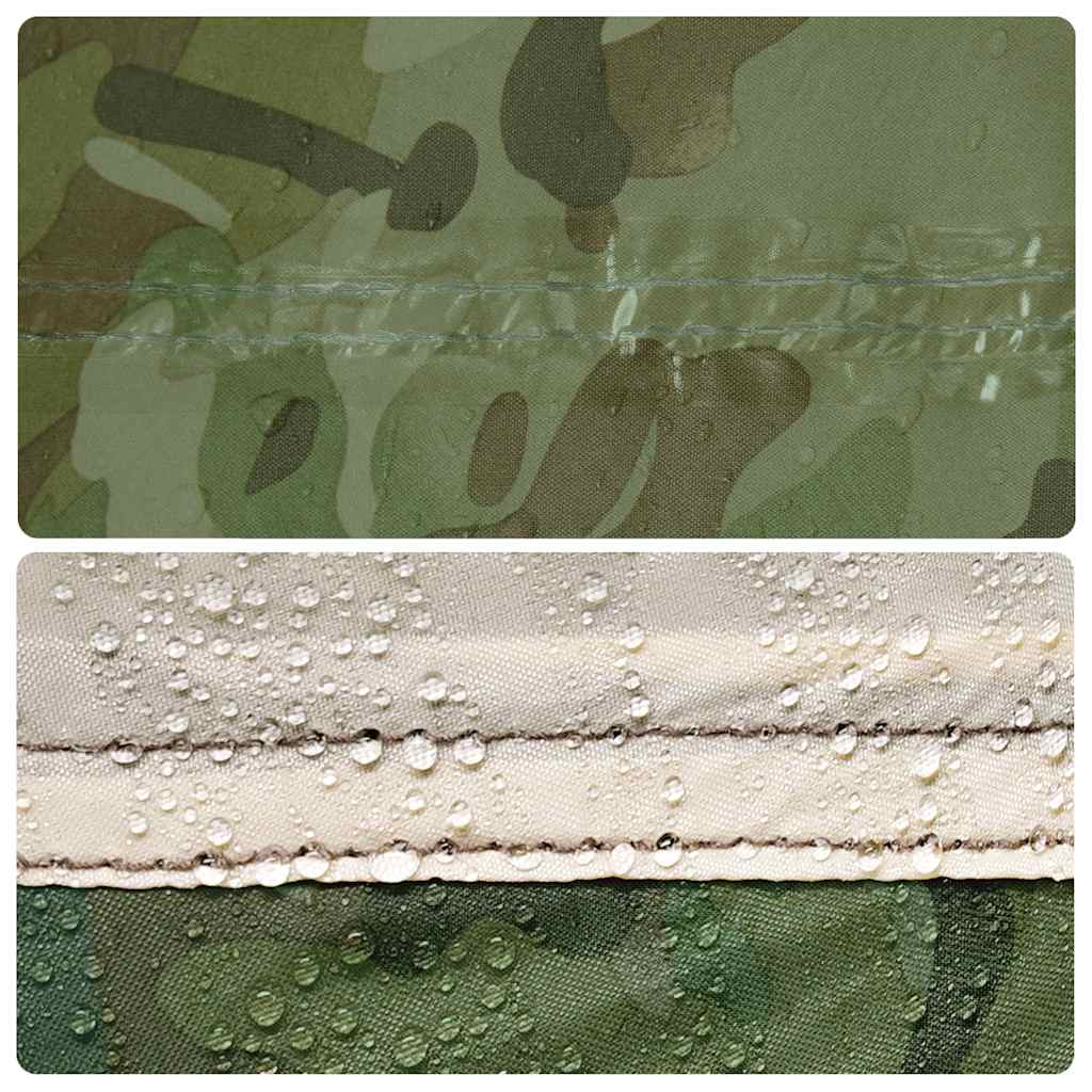 tarp 451x420 cm vandtæt camouflage