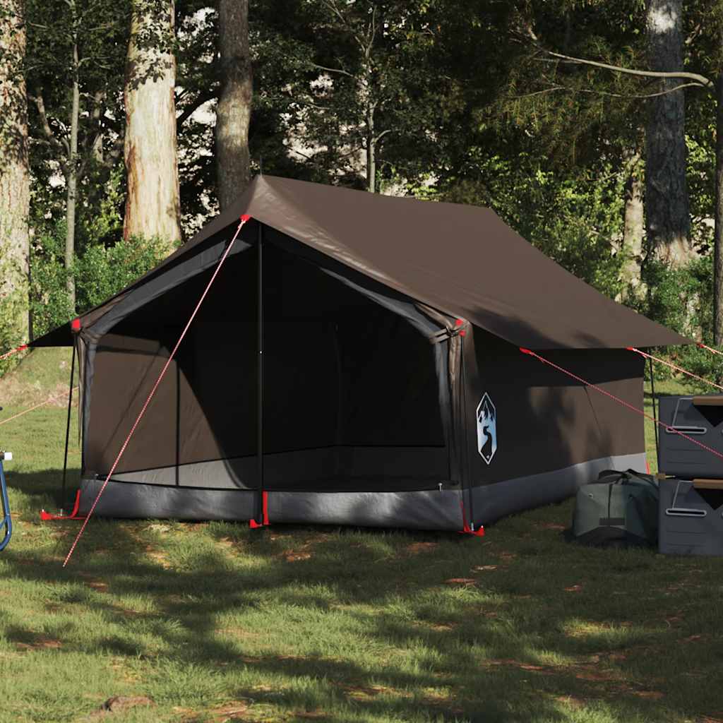 2-personers campingtelt vandtæt brun