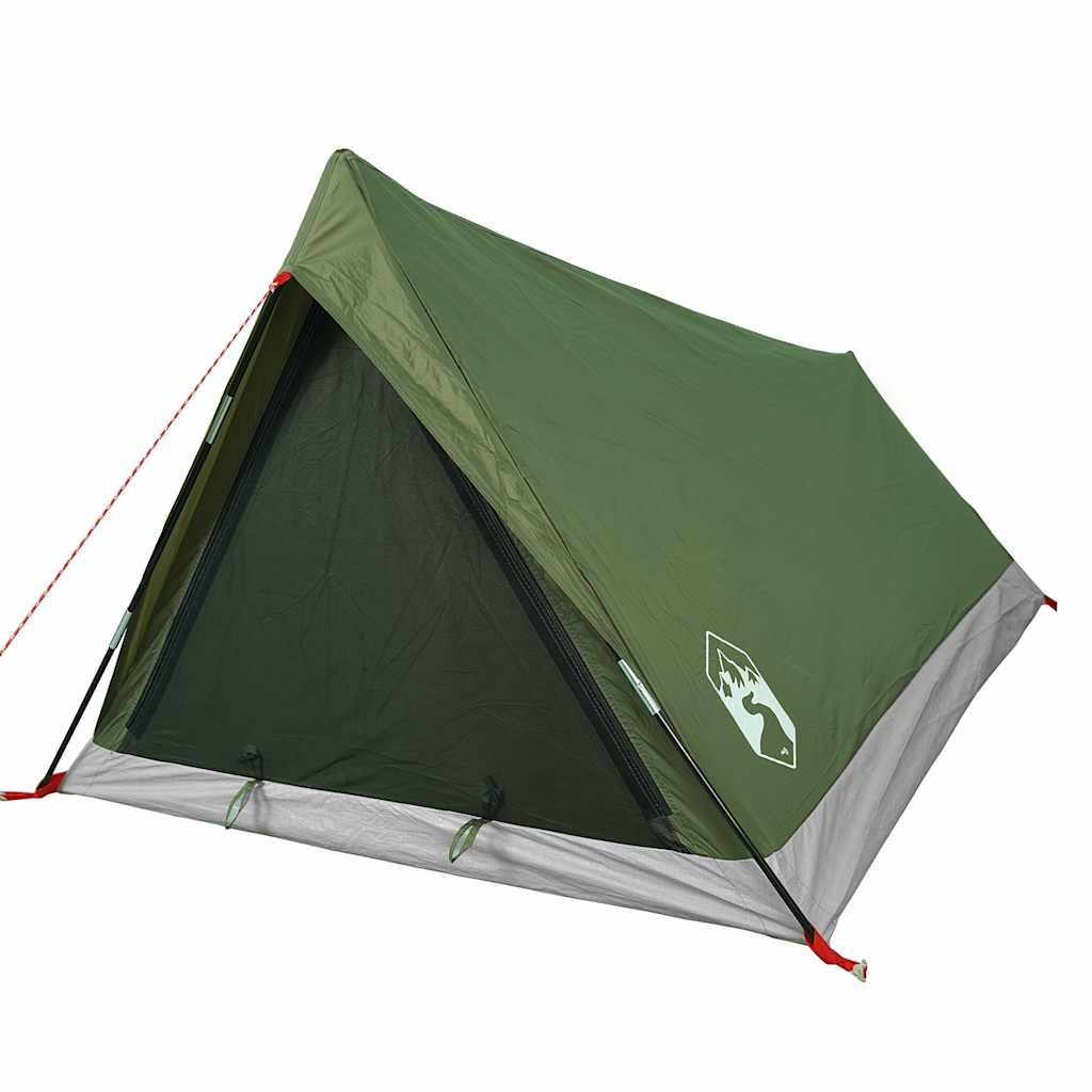 2-personers campingtelt vandtæt olivengrøn