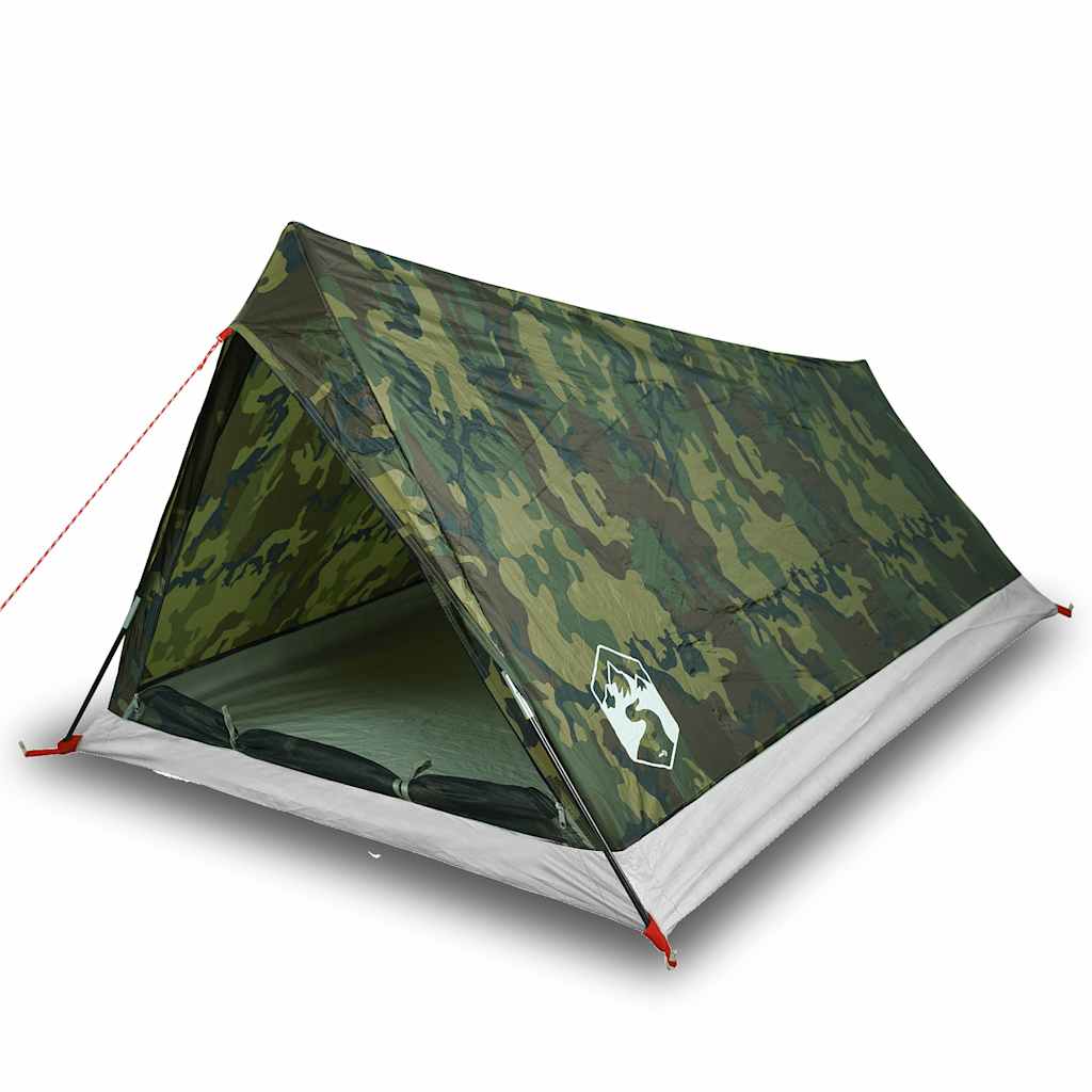 2-personers campingtelt vandtæt camouflage
