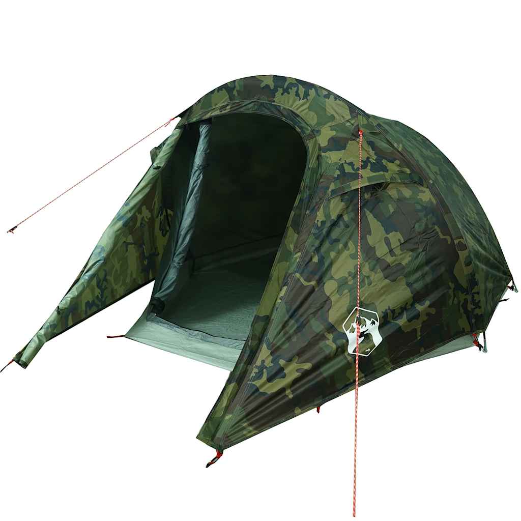 3-personers campingtelt vandtæt camouflage