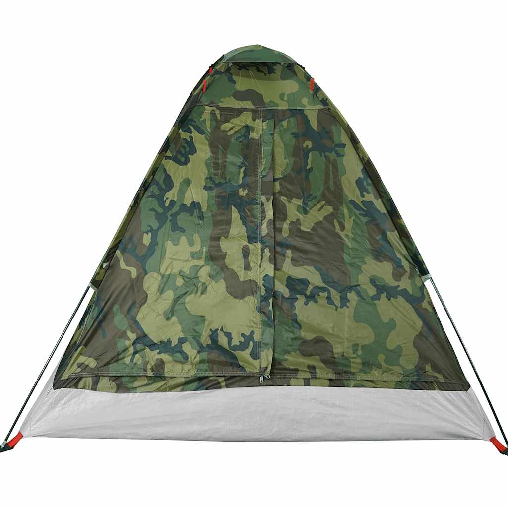2-personers campingtelt vandtæt kuppel camouflage