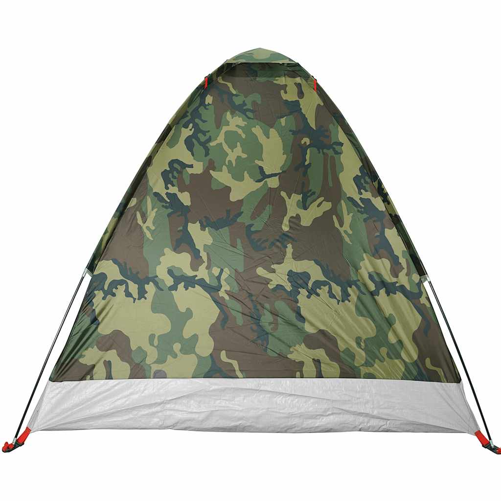 2-personers campingtelt vandtæt kuppel camouflage