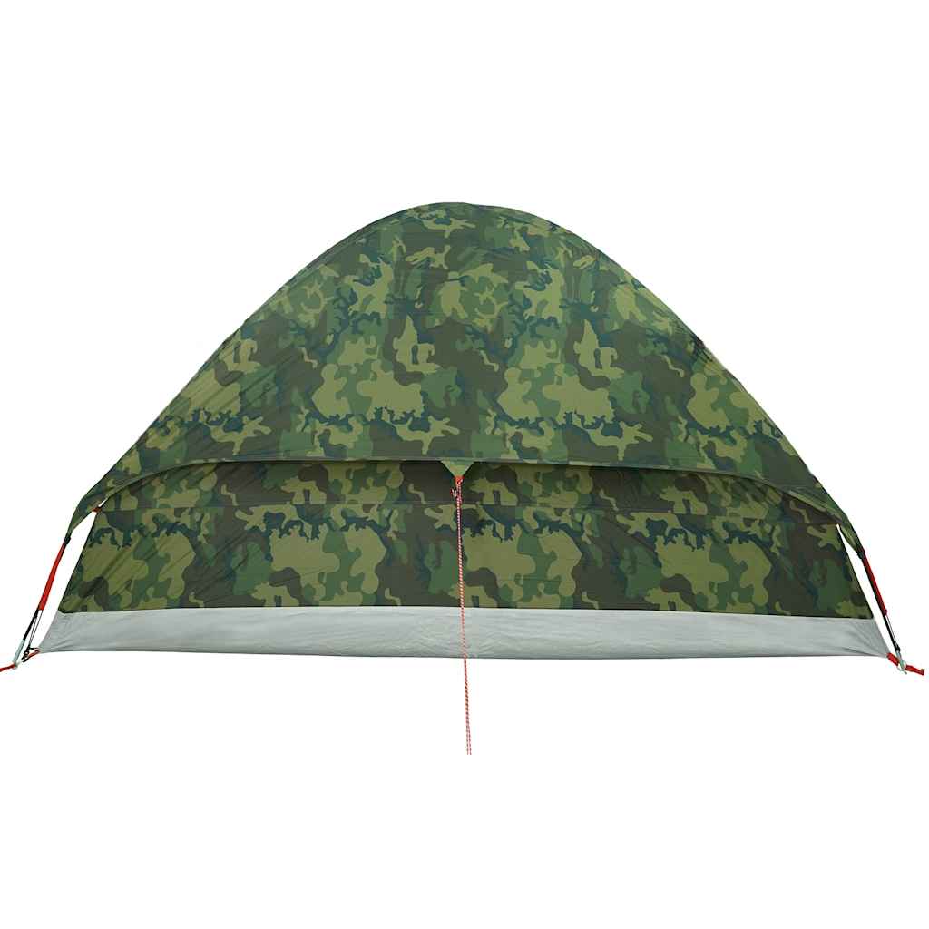 6-personers kuppeltelt vandtæt camouflage