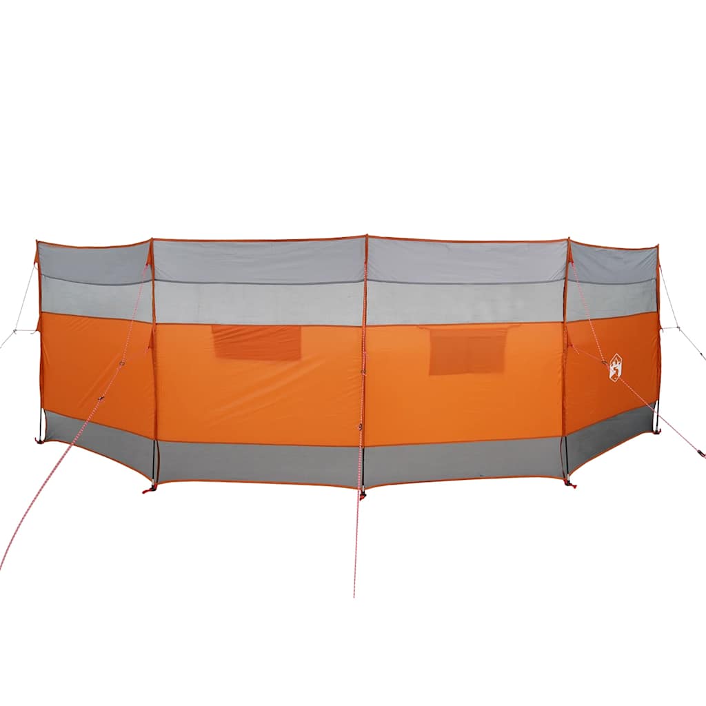 læsejl 510x153 cm vandtæt grå og orange