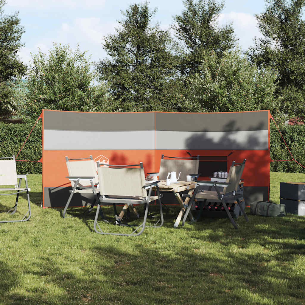 læsejl 340x130 cm vandtæt grå og orange