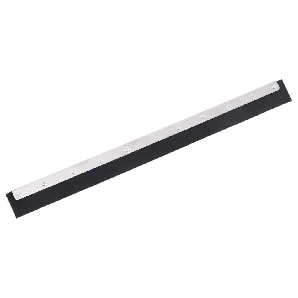 gulvskrabere 5 stk. (løse hoveder) 75x2x5 cm stål og gummi