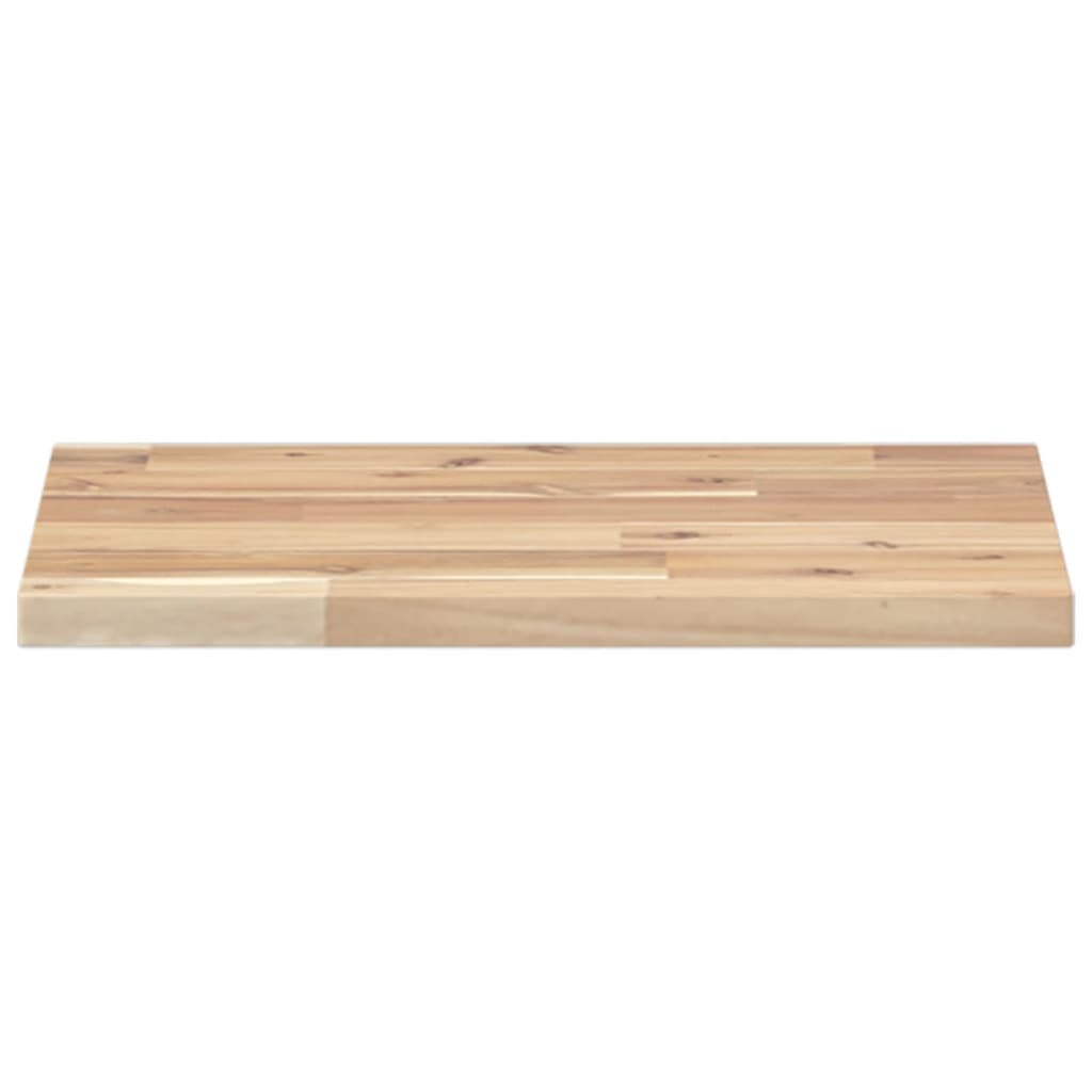 bordplade 60x30x2 cm rektangulær massivt akacietræ