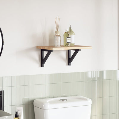 bordplade 60x30x2 cm rektangulær massivt akacietræ