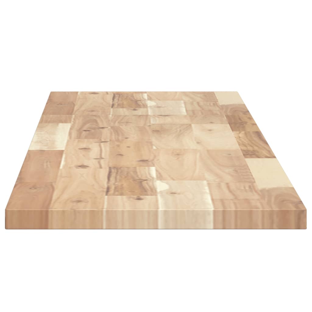 bordplade 140x30x2 cm rektangulær massivt akacietræ
