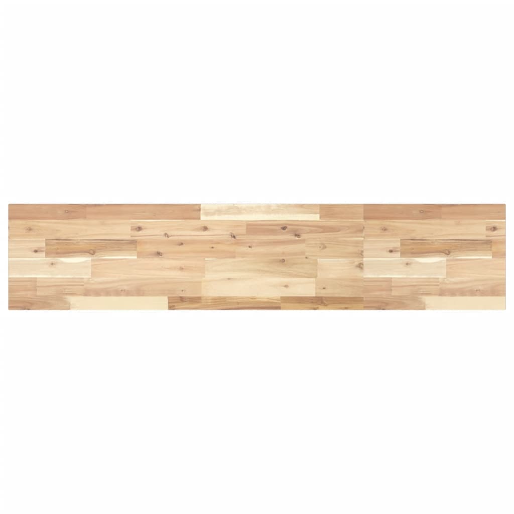 bordplade 160x30x2 cm rektangulær massivt akacietræ