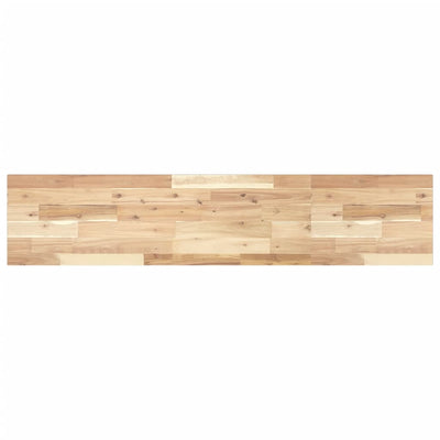 bordplade 160x30x2 cm rektangulær massivt akacietræ