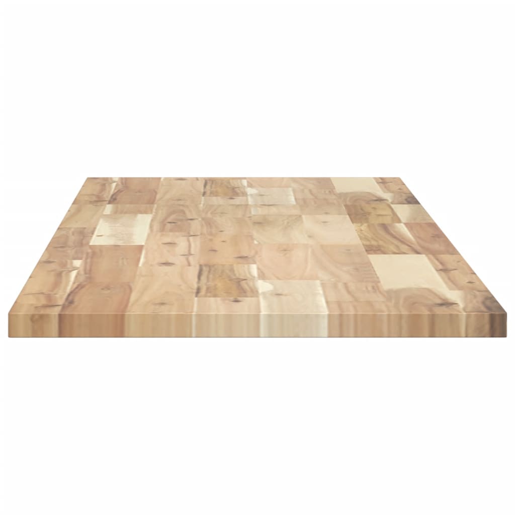 bordplade 120x40x2 cm rektangulær massivt akacietræ