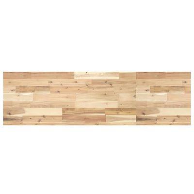 bordplade 120x40x4 cm rektangulær massivt akacietræ
