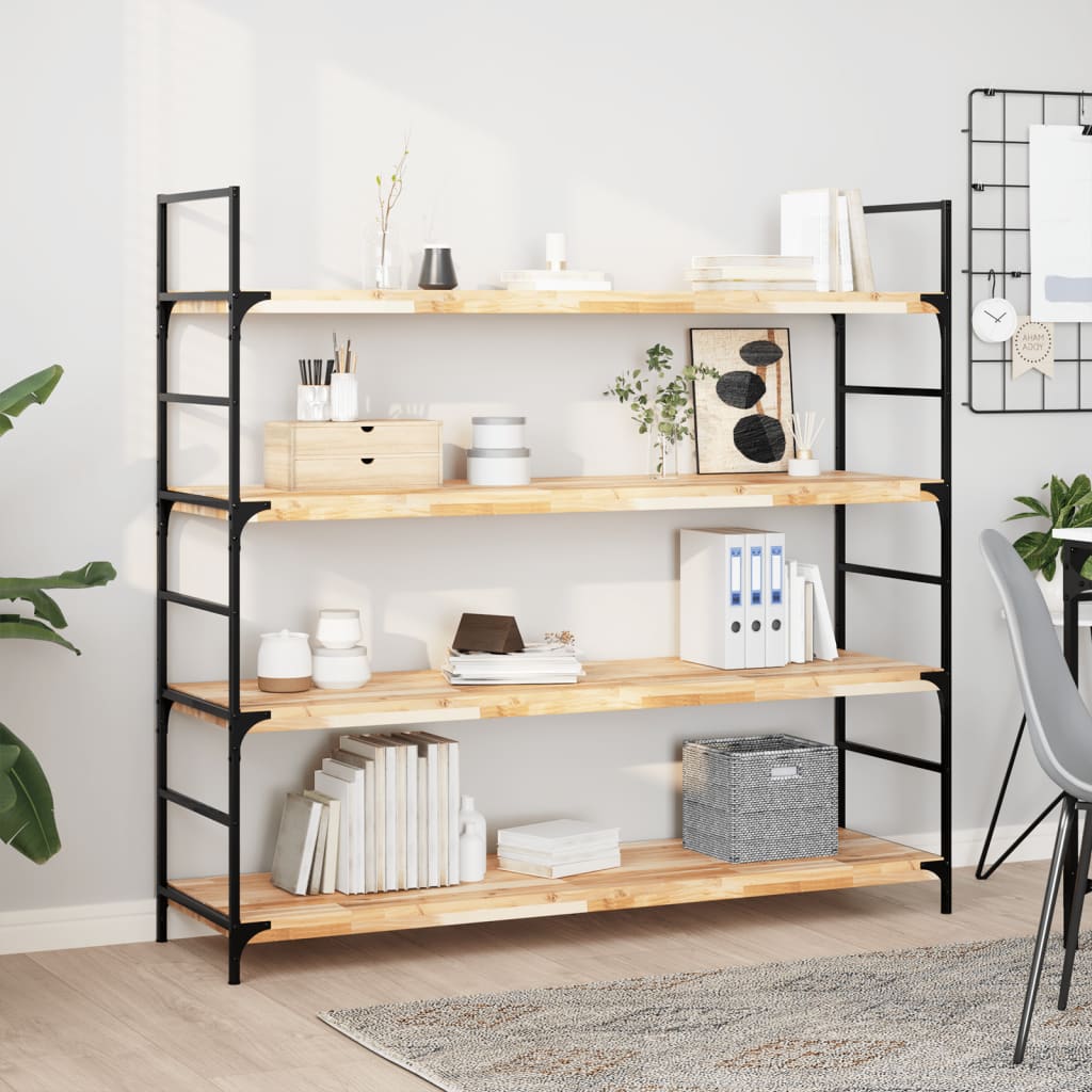 bordplade 120x40x4 cm rektangulær massivt akacietræ