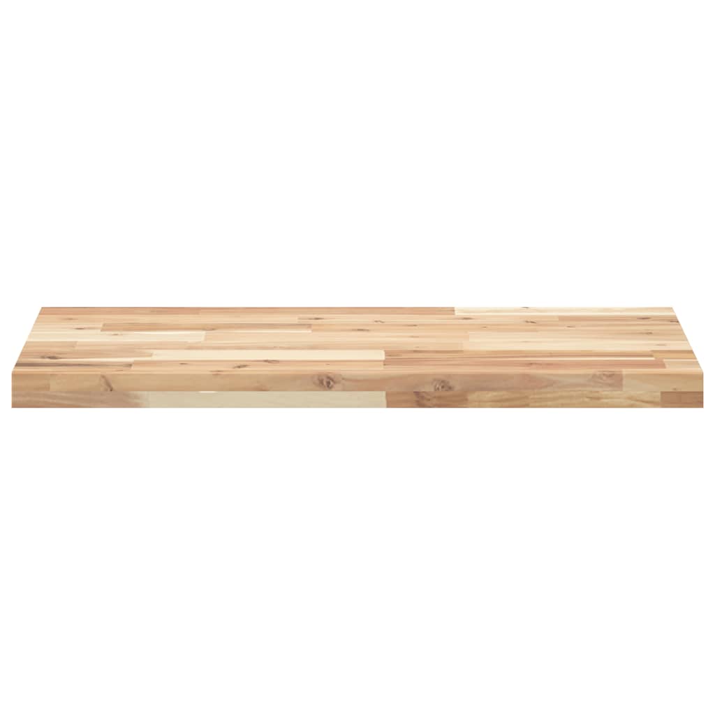 bordplade 120x40x4 cm rektangulær massivt akacietræ