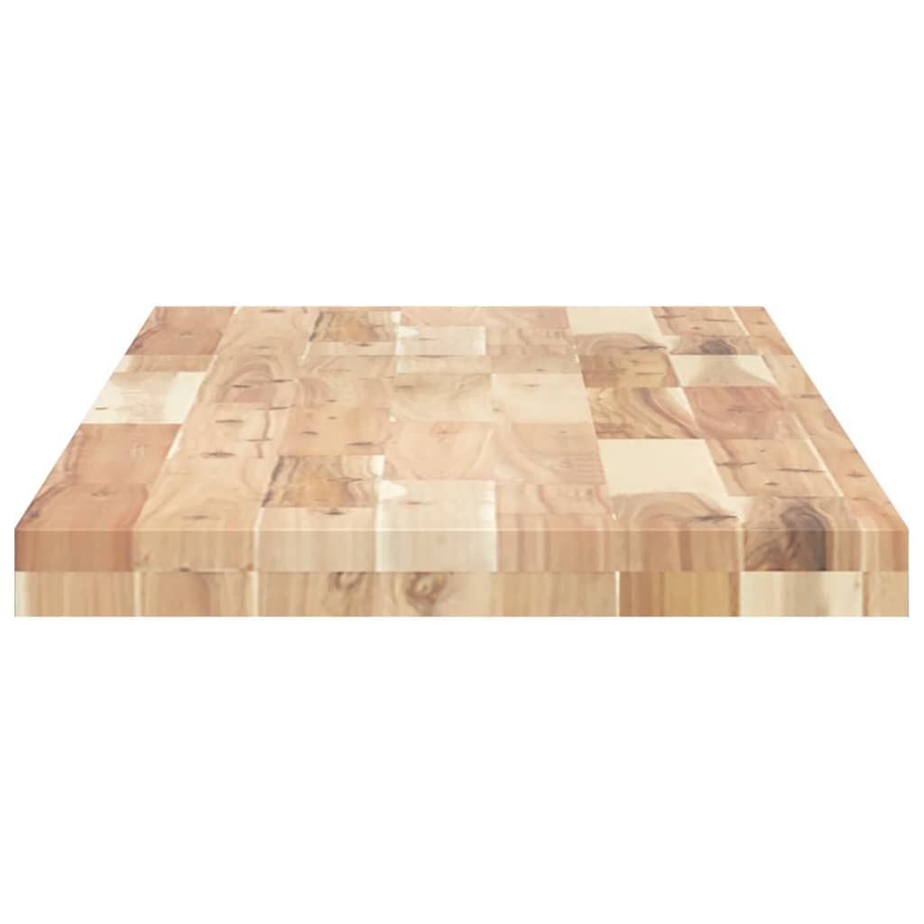 bordplade 120x40x4 cm rektangulær massivt akacietræ